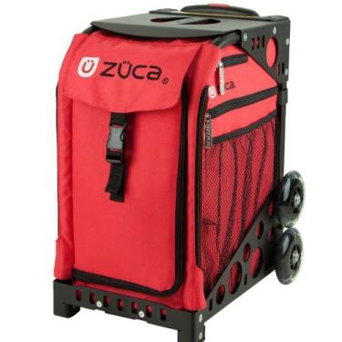 Imagem de Bolsa ZUCA Chili com Inserto e Estrutura Preta com Rodas Piscantes
