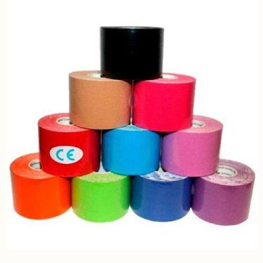 Imagem de 5 Fita Bandagem Adesiva Elástica Kinesio Tape Sport  P/e - Kintape