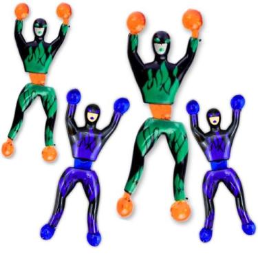 Imagem de Boneco Que Gruda Na Parede Ninja Geleca Infantil Brinquedo - - Europio