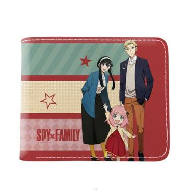 Imagem de Carteira, bolsa de moedas, couro, bifold, para fãs de anime - Yiweisai