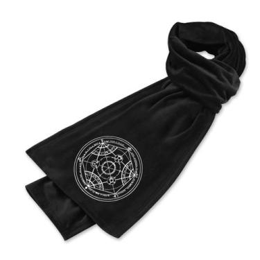 Imagem de Lenço Fullmetals Alchemists Anime Pashmina Winter 170x34cm - Yiweisai