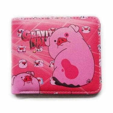 Imagem de Carteira Gravitys Falls Anime Characters Slim BiFold PU - Yiweisai