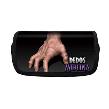 Imagem de Estojo para lápis Wednesdays Things Cartoon Anime Poliéster - yiweisai