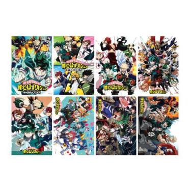 Imagem de Pôster Mys Heros Academias Anime Art 29 x 42 cm (8 unidades/lote) - yi