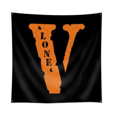 Imagem de Tapeçaria Vones Flag Art Anime Decoração para pendurar na parede 90x90