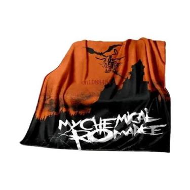 Imagem de Cobertor Infantil Com Estampa Da Banda My Chemical Romance, Para Quart