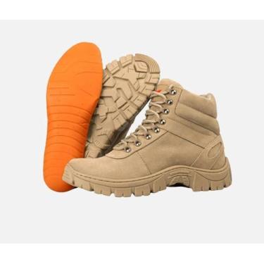Imagem de Bota Militar Masculina Cano Médio Coturno Adventure Tático Motociclist