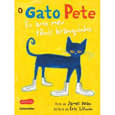 Imagem de Livro - O gato Pete - eu amo meu tênis branquinho