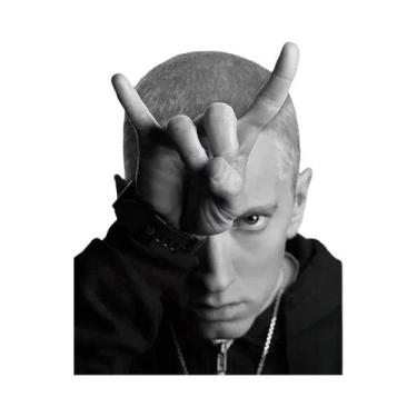 Imagem de Pôster De Canvas Eminem 8 Mile, Rapper E Cantor De Hip Hop, Arte De Pa