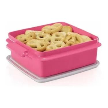 Imagem de Tupperware Pote 780 Ml Portátil, Rosa