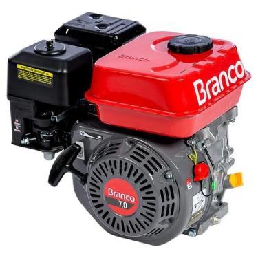 Imagem de Motor À Gasolina B4T-7.0L 7HP Partida Manual Série L Branco