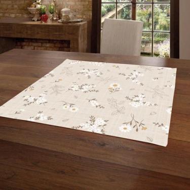 Imagem de Toalha De Mesa Clean Athenas Dohler Limpa Fácil 78x78cm, ESMERALDA 01