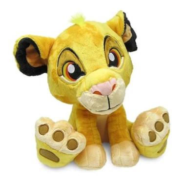 Imagem de Pelúcia Simba Big Feet Rei Leão Disney 30 Cm F0022-2 - Fun