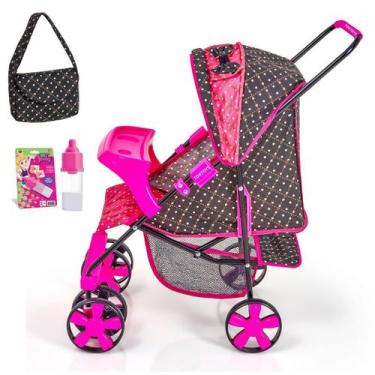 Imagem de Carrinho de Boneca Reborn Roma Xikitinha Milano Alive Oliveira - TOK T