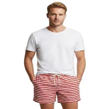 Imagem de Short Praia Elástico Hamptons Horizontal Reserva-Masculino
