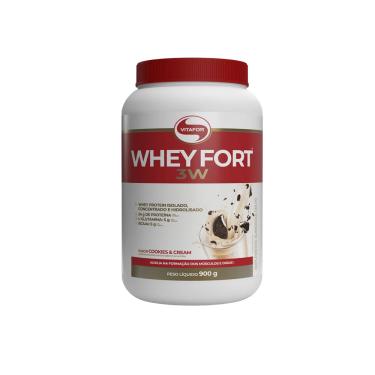 Imagem de Whey Fort 3W 900g Cookies N Cream - Vitafor