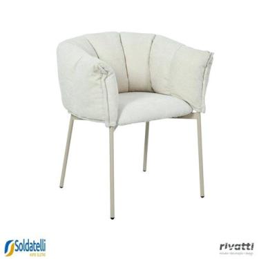 Imagem de Kit 2 Cadeiras Joy Estofada em Tecido Bouclé Várias Cores - Rivatti, F