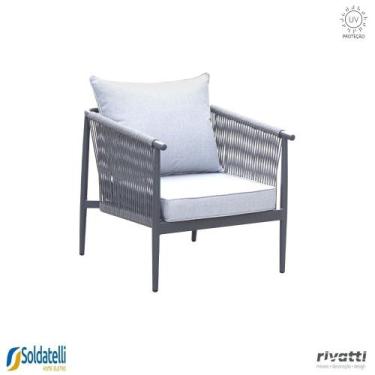 Imagem de Poltrona Brava Amêndoa ou Grafite - Rivatti, Grafite