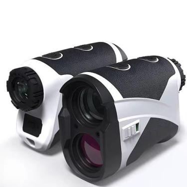 Imagem de Telêmetro 600 Metros Binocular Laser 6x Zoom HD Visão Clara Recarregáv