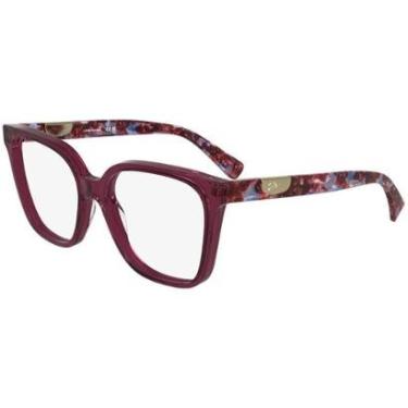 Imagem de Armação de Óculos Longchamp LO2765 500 - Vermelho Cristal 55-Feminino