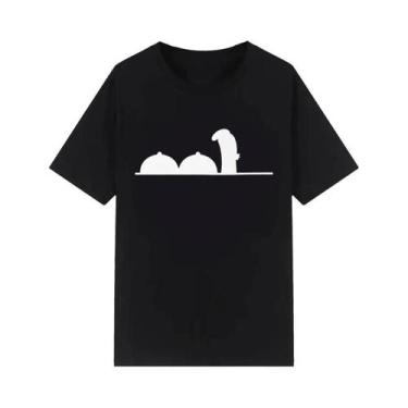 Imagem de Camiseta Unissex De Gola Redonda Casual Estilo Streetwear TV La Linea 