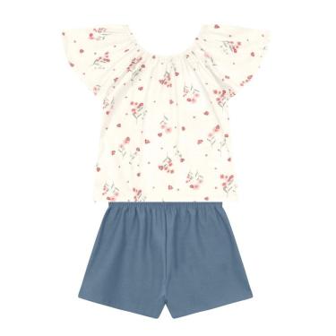 Imagem de Conjunto infantil menina florido Brandili