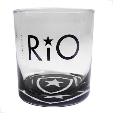 Imagem de Copo Botafogo Whisky Vidro 305ml Vidro Cerveja Taça Tulipa Licenciado 