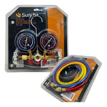 Imagem de Manifold Suryha Com Mangueira 90cm Para Refrigeração