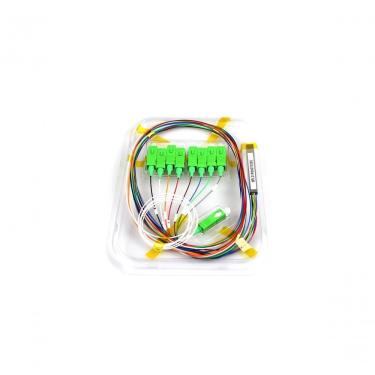 Imagem de Cabo Óptico Splitter Opf-plc1x8-sc-apc Plc 1x8 1M para Distribuição de Sinal em Redes F...