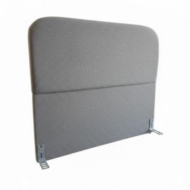 Imagem de Cabeceira de Cama Box Casal 140cm Orgânica Cinza - Bouclê - Click Home