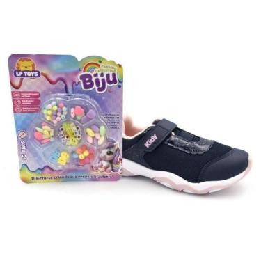 Imagem de Tênis de Menina com Kit Biju Kidy do 25 ao 32 007-1832, Azul, 31