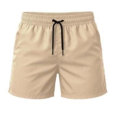 Imagem de Short Tactel Liso Bermuda Masculina Confortável Academia Treino-Masculino