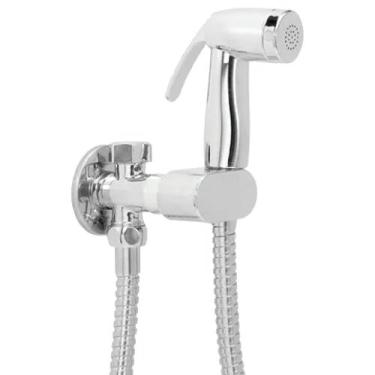 Imagem de Ducha Higiênica Com Suporte Integrado Cromado - 8486 - FURKIN