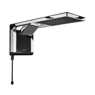 Imagem de Chuveiro Acqua Duo Ultra Preto/Cromado 220v 7800w - lorenzetti, 220V