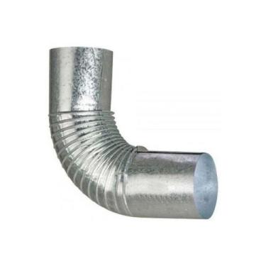 Imagem de CURVA FOGAO A LENHA "2" d:12CM-GALVANIZADO 030 - KIARE