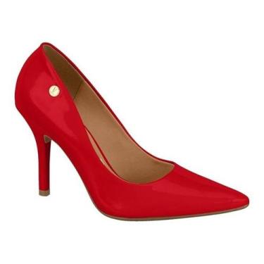 Imagem de Sapato Feminino Scarpin Salto Fino Alto Vizzano 11841101, Vermelho ver