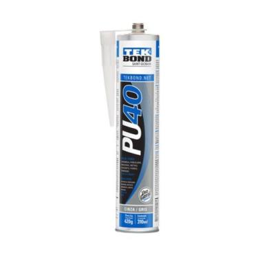 Imagem de Silicone PU 40 310ML - Tekbond Cinza, Cinza