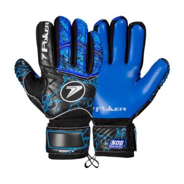 Imagem de Luva Goleiro Semi Profissional Multiterreno Corte Negativo Adapt IV Po