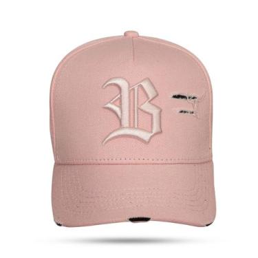 Imagem de Boné Blck Brasil Strapback Plus Destroyer -, Rosa bebê, Unico