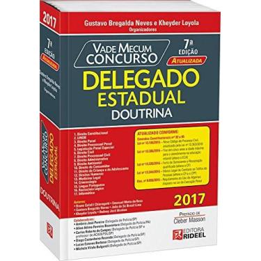 Imagem de Vade Mecum Concurso: Delegado Estadual - Doutrina - RIDEEL JURIDICO, 3