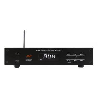 Imagem de Amplificador Bluetooth Aat Bta-3 Para Som Ambiente Cor Preto 110v/220v