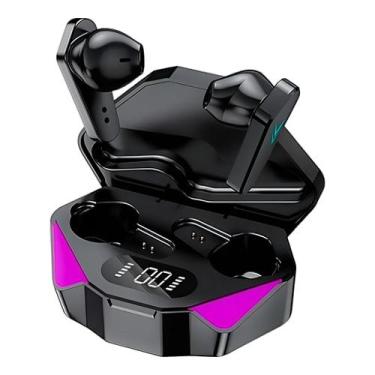 Imagem de Fone Gamer Bluetooth 5.3 TWS Sem Fio LED Touch Microfone - Altomex