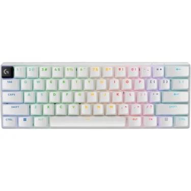 Imagem de Teclado Gamer Sem Fio Logitech G Pro X 60 Lightspeed RGB Mec