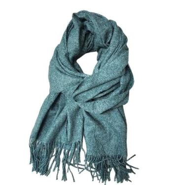 Imagem de Cachecol Grosso Liso Echarpe Xale Premium Unissex Inverno - D Presente