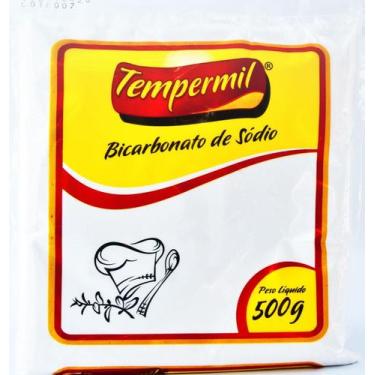 Imagem de Bicarbonato de Sódio 500g Tempermil 100% Puro Sódio Fino