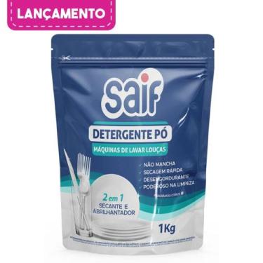 Imagem de Detergente em pó 1kg - Saif