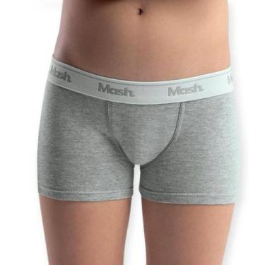 Imagem de Kit 2 Cuecas Boxer Algodão Infantil Mash Ref:110.07, Cz05, G
