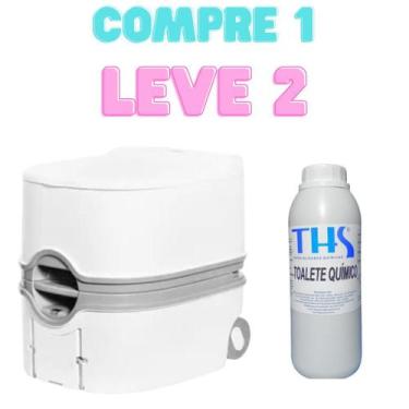 Imagem de KIT BANHEIRO CHEIROSO variações:2UN 5LT - THS QUIMICA, VASO+1LT