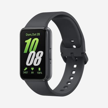 Imagem de Pulseira Inteligente Samsung Galaxy Fit3 AMOLED Monitoramento de Saúde Bluetooth Preto