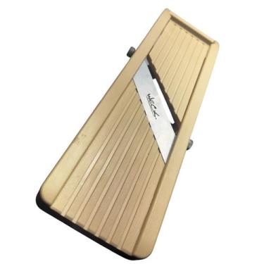 Imagem de Mandoline profissional 9,8x4x31,3cm cortador fatiador ajustavel com 04